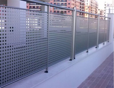 Structural and design features of square hole perforated metal sheets