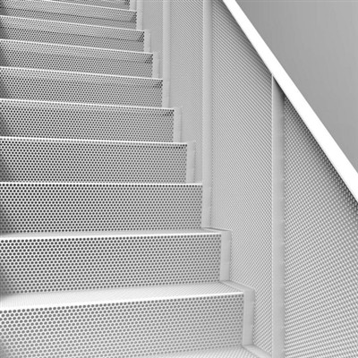 Material of round hole perforated metal sheet